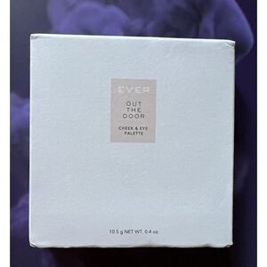 EVER Palette Makeup - Out The Door Cheek & Eye - Bold Brave New In Box!